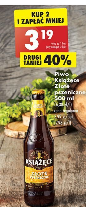Biedronka Piwo książęce złote pszeniczne oferta