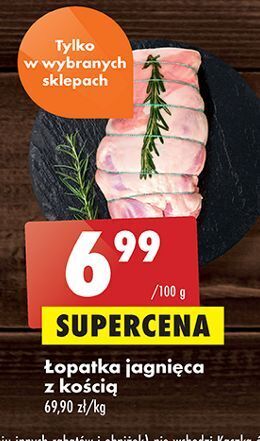 Biedronka Łopatka jagnięca z kością oferta