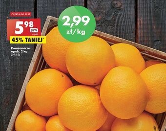 Biedronka Pomarańcze oferta