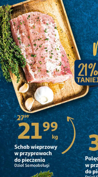 Auchan Schab wieprzowy w przyprawach do pieczenia 1kg oferta