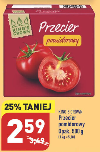 ALDI King's Crown Przecier pomidorowy opak. 500g oferta