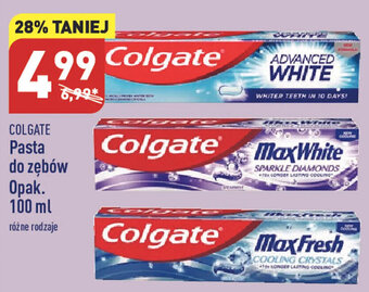 ALDI Colgate Pasta do zębów opak. 100ml różne rodzaje oferta