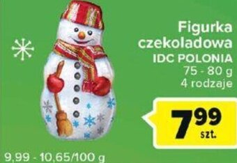 Carrefour IDC Polonia Figurka czekoladowa 75 - 80g 4 rodzaje oferta