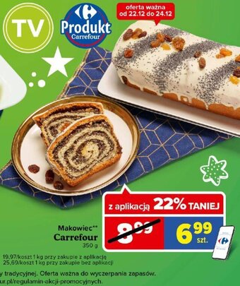 Carrefour Carrefour Makowiec 350g oferta