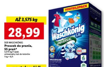 Lidl Proszek do prania color der waschkonig oferta