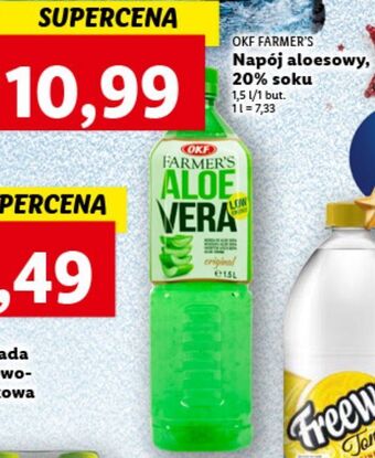 Lidl Napój aloesowy okf aloe vera king oferta