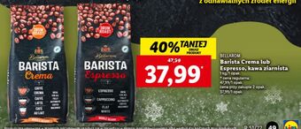Lidl Kawa bellarom barista crema oferta