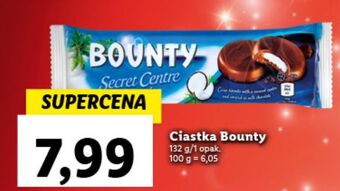 Lidl Ciastka oblane czekoladą bounty oferta