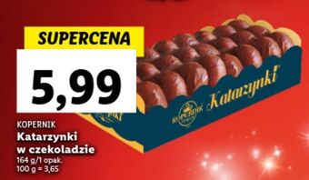 Lidl Pierniki w czekoladzie kopernik katarzynki oferta