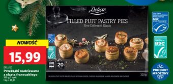 Lidl Przekąski nadziewane z ciasta francuskiego deluxe oferta