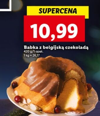Babka z belgijską czekoladą