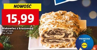 Lidl Makowiec z kruszonką oferta