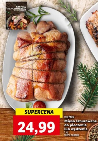 Lidl Szynka sznurowana do wędzenia rzeźnik codzienna dostawa oferta