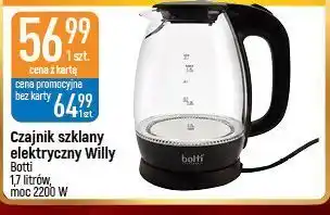 E.Leclerc Czajnik szklany willy 1.7 l botti electronic oferta