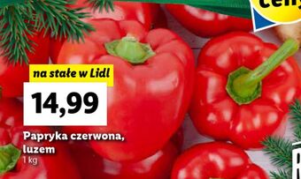 Lidl Papryka czerwona oferta