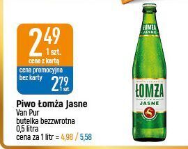 E.Leclerc Piwo łomża jasne (dawniej export) oferta