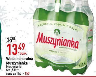 E.Leclerc Woda gazowana muszynianka oferta