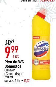 E.Leclerc Płyn do wc citrus domestos oferta