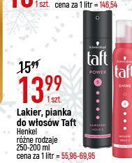 E.Leclerc Pianka do włosów taft shine oferta