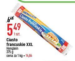 E.Leclerc Ciasto francuskie xxl henglein oferta