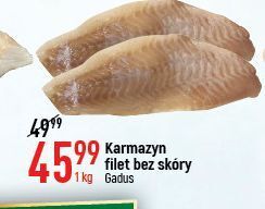Karmazyn filet bez skóry gadus