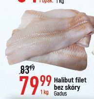 E.Leclerc Halibut filet bez skóry gadus oferta