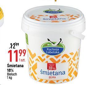 E.Leclerc Śmietana 18 % kuchnia lubelska oferta