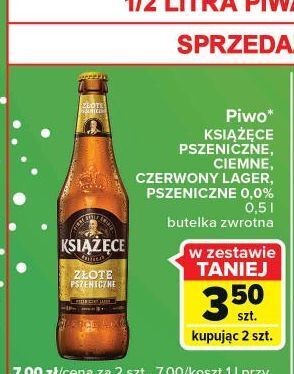 Piwo książęce ciemne łagodne