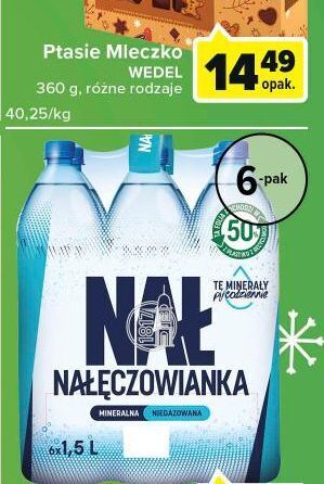 Globi Woda niegazowana nałęczowianka oferta