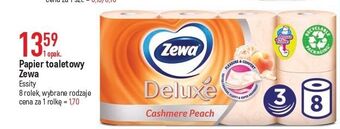 E.Leclerc Papier toaletowy peach zewa deluxe oferta