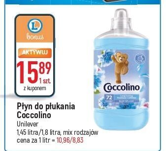 E.Leclerc Płyn do płukania blue splash coccolino oferta