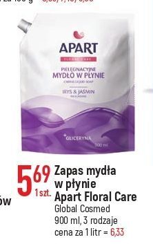 E.Leclerc Mydło w płynie irys & jaśmin zapas apart floral care oferta