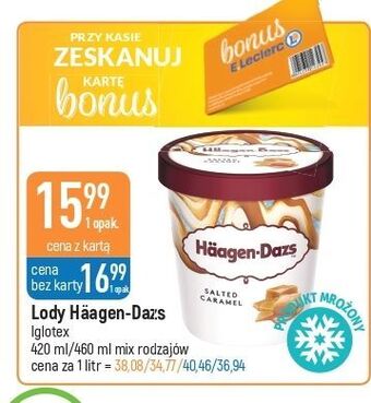 E.Leclerc Lody salted caramel haagen-dazs oferta