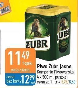 E.Leclerc Piwo żubr 1768 oferta
