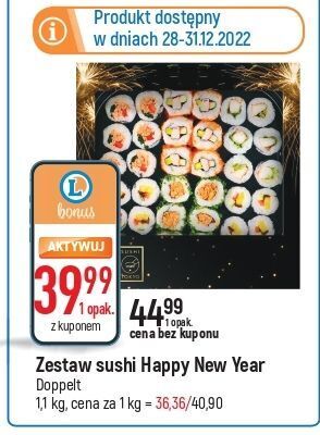E.Leclerc Sushi happy new year tokyo oferta