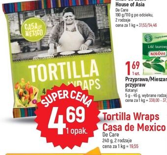 E.Leclerc Tortilla wraps casa de mexico oferta