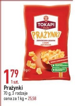 E.Leclerc Prażynki ziemniaczane-pszenne o smaku paprykowym wiodąca marka tokapi oferta