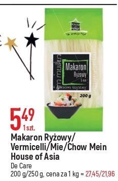 Makaron chow mein house of asia