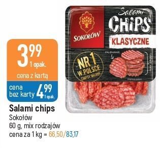 E.Leclerc Salami klasyczne sokołów chips oferta