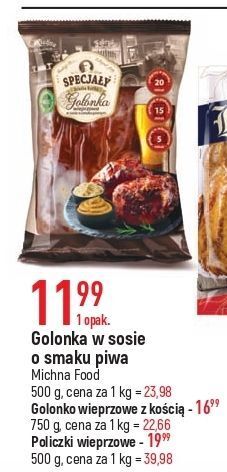 E.Leclerc Golonka wieprzowa o smaku piwa specjały dziadka kostka oferta