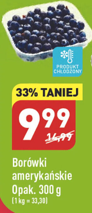 ALDI Borówki amerykańskie 300g oferta