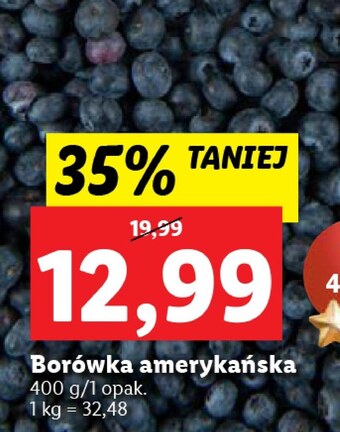 Lidl Borówka amerykańska oferta