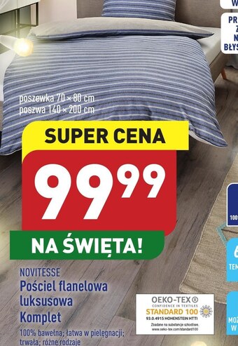 ALDI Pościel novitesse oferta