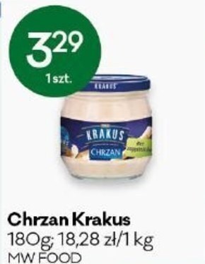 Groszek Krakus chrzan 180 g oferta