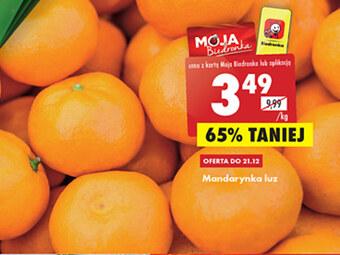Biedronka Mandarynki oferta