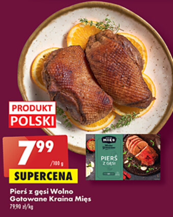 Biedronka Pierś z gęsi kraina mięs oferta