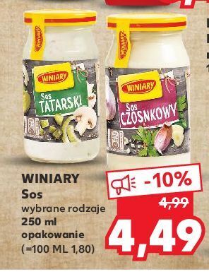 Kaufland Sos tatarski winiary oferta