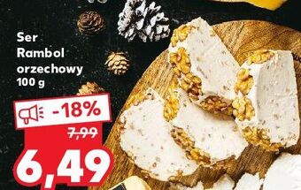 Kaufland Ser rambol orzechowy oferta