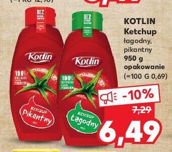 Kaufland Ketchup łagodny kotlin oferta