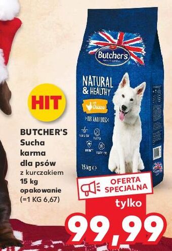 Kaufland Karma dla psa z kurczakiem butcher's natural & healthy oferta